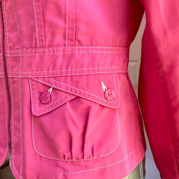 Tribal Hot Pink Nylon Jacket - Picture 6 of 8